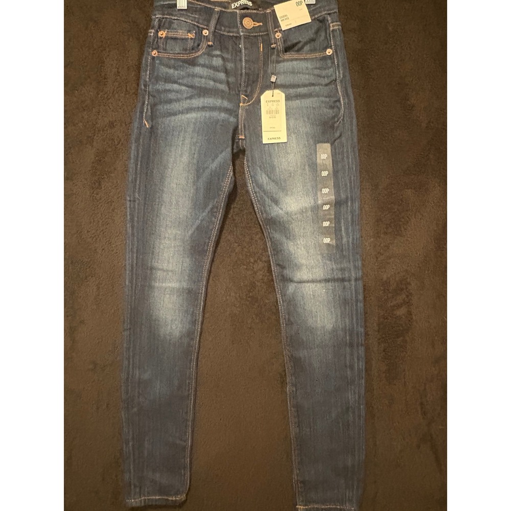 Express Blue Denim Jeggings
